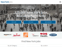 Tablet Screenshot of newyorkjobs.com